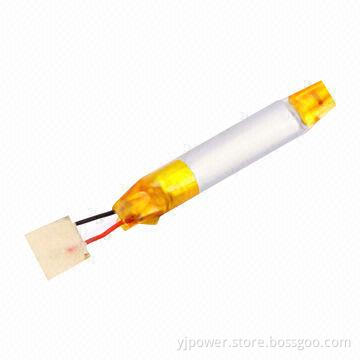 3.7V Cylindrical Li-polymer Battery, 06260 with 35mAh, Used for Electronic Cigarattes